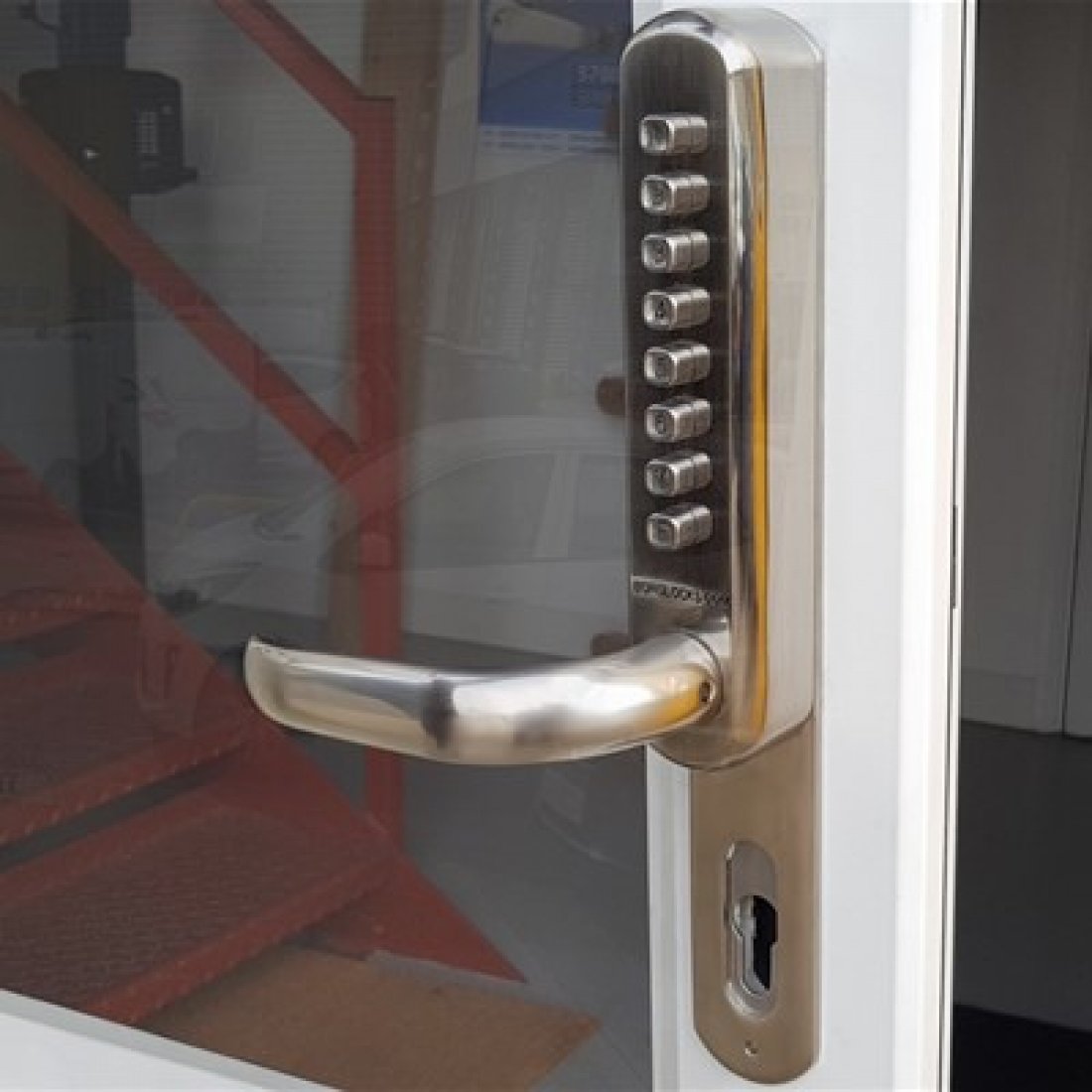 Locks BL6100 Narrow Style Digital Lock With UPVC Extension